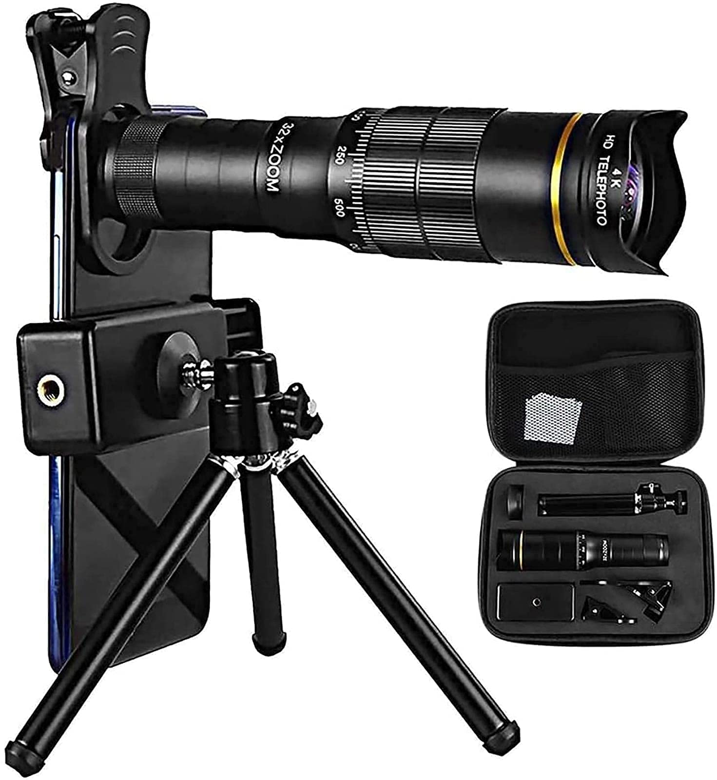 YU  10-300X40mm超望遠ズーム単眼望遠鏡 Amazon.co.jp: 4K 10-300X40Mm超望遠鏡ズーム単眼望遠鏡、バード
