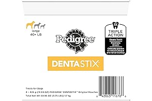 Pedigree Dentastix Large Dog Dental Treats - 72 Count