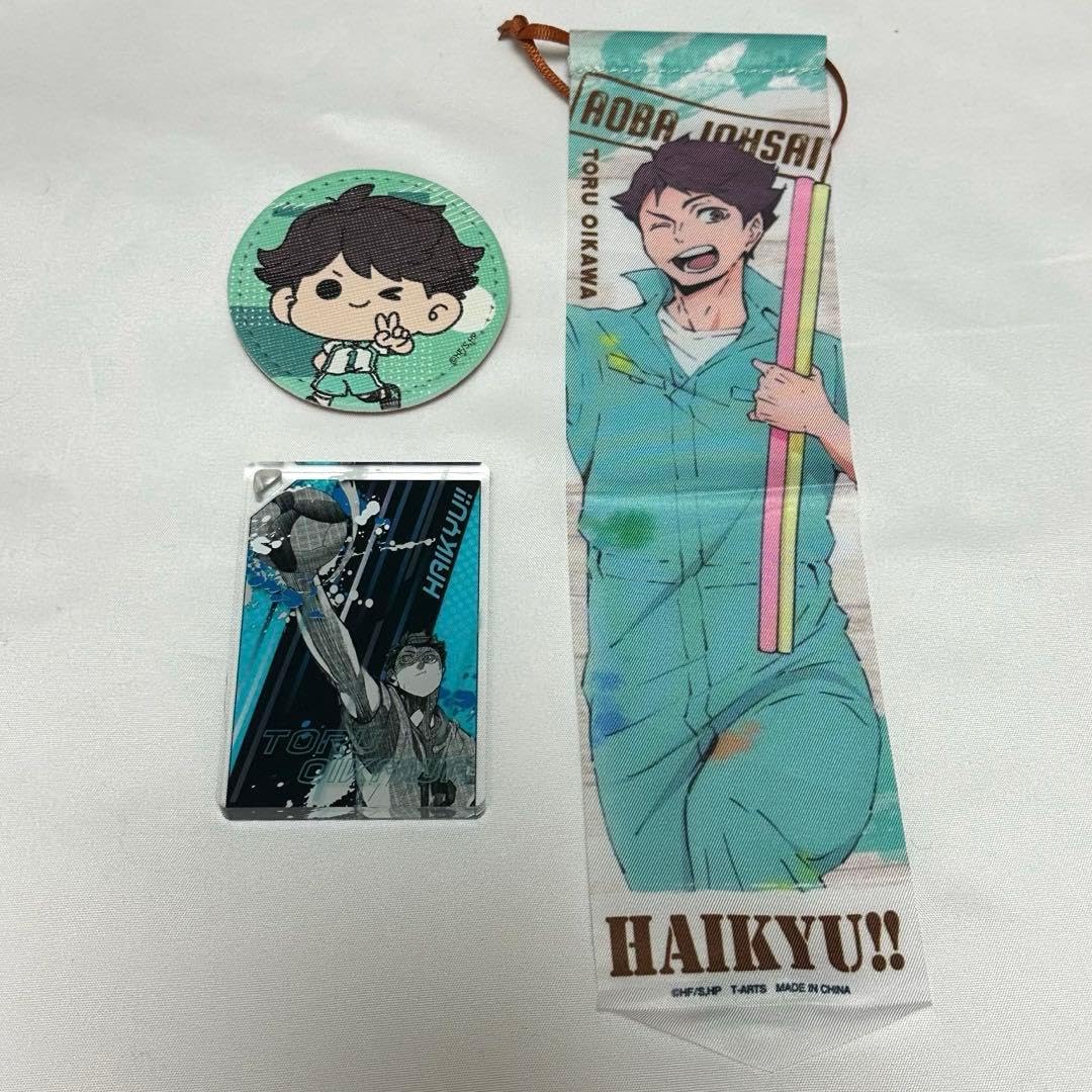 及川徹 ドミノ風アクリルキーホルダー缶バッジ ペイントスーツ