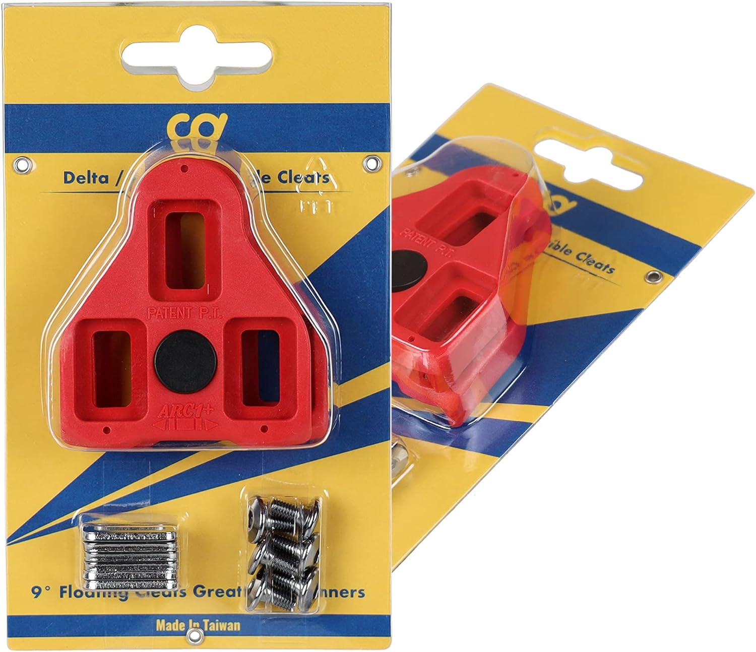 CyclingDeal Bike Cleats Compatible with Peloton & Look Delta - Indoor Cycling & Road Bike Bicycle Cleats Set - Compatible with Indoor Exercise Bikes Pedals & Shoes - Image 4