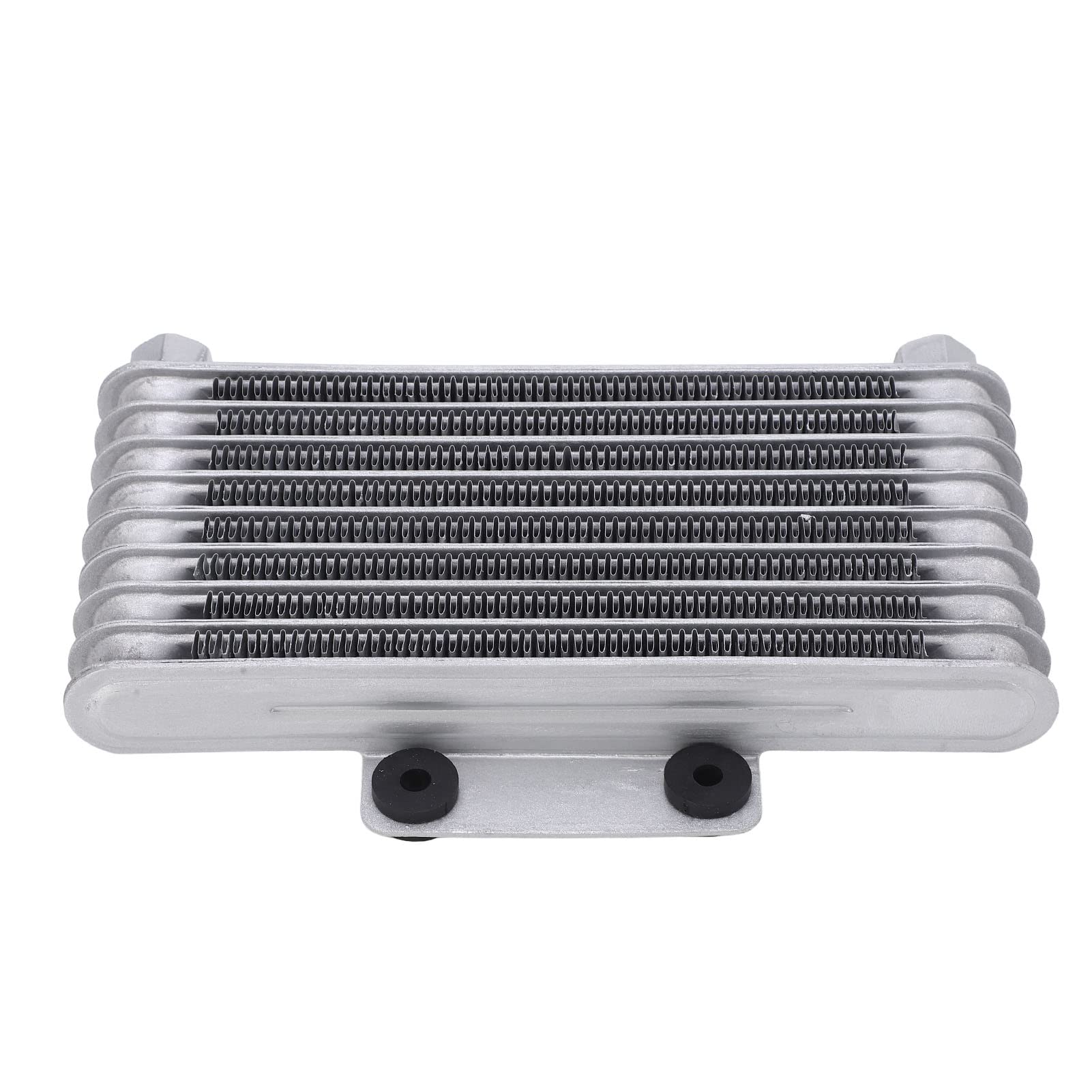 Enfriador de Aceite de Aluminio de 8 Filas Plateado M10 * 1,25 para Motocicleta Modificado de 125ml para Moto GY6