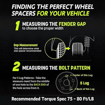 CMO 20mm 5x114.3 Wheel Spacers 56.1mm Hubcentric M12x1.25 Studs Black 4PCS | 6061-T6 Forged, 10.9 Grade Stud, For Subaru WRX STI 2013-2022, Outback Legacy WRX 2015-2022, Forester 2018-2022, Ascent 19-22