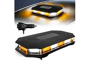 ASPL 16.5 Inch Roof Top Beacon Emergency Strobe Light 56 LED Plow Light for Trucks