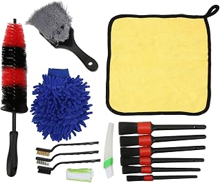 Car Cleaning Kit Set Interior Exterior Detailing Tools for Cars Trucks Motorcycles 15pcs