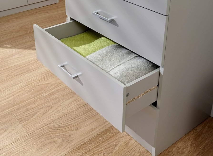 Gfw Panama Bedroom Sets With Wardrobe Chest Of Drawers Bedside | INDIA