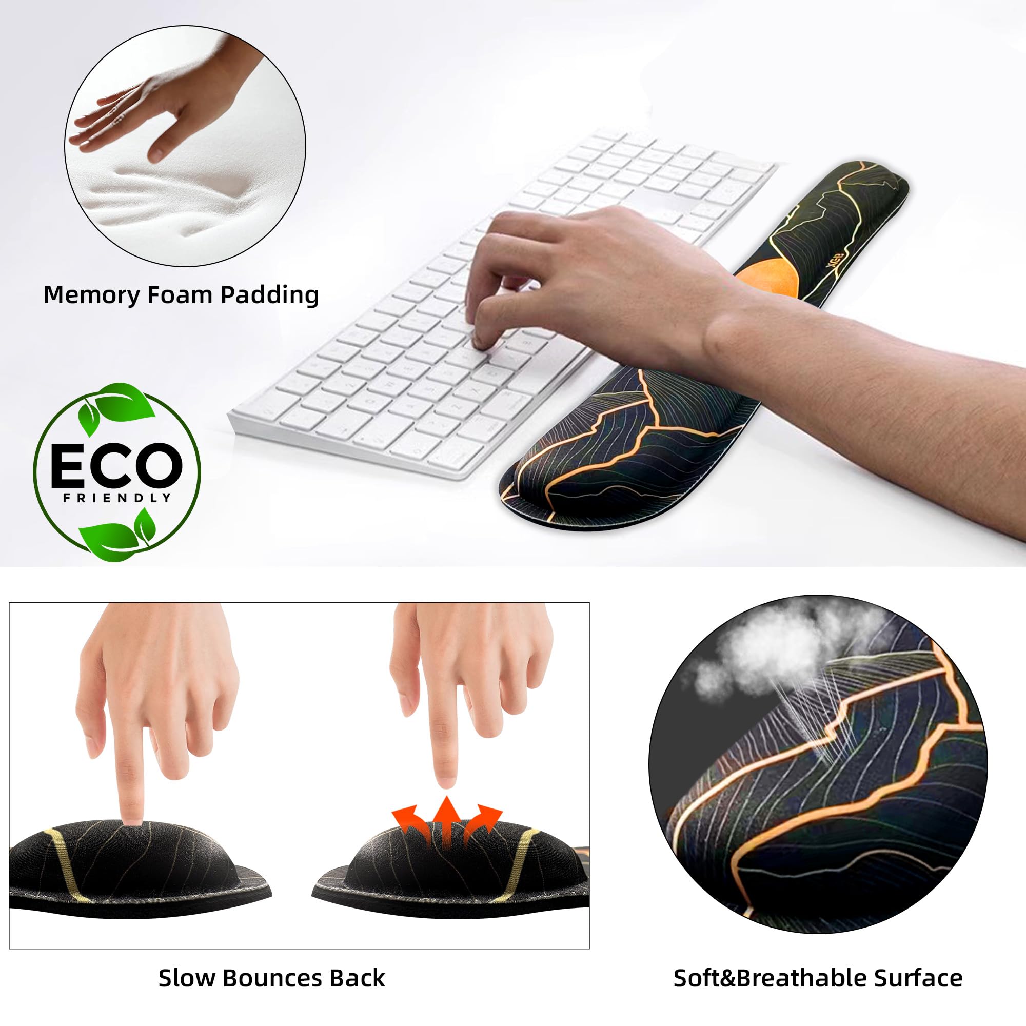 Hopipad Grand tapis de souris de jeu étoilé, tapis de bureau XL avec bords cousus, base en caoutchouc antidérapant, tapis de clavier de 80 x 30 cm, grand tapis de souris Hopipad Grand tapis de souris de jeu étoilé, tapis de bureau XL avec bords cousus, base en caoutchouc antidérapant, tapis de clavier de 80 x 30 cm, grand tapis de souris