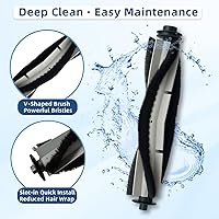 Vista 5 de SmartClean 2000 Kit de accesorios para aspiradora Ionvac SmartClean 2000 Robovac - 2 cepillos principales, 1 cubierta de rodillo, 6 filtros Hepa, 6