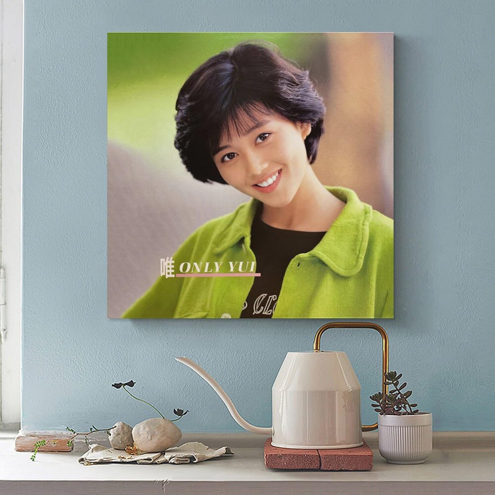 Amazon.co.jp: 浅香唯 歌手2 若い頃 レトロ ポスター バスルーム