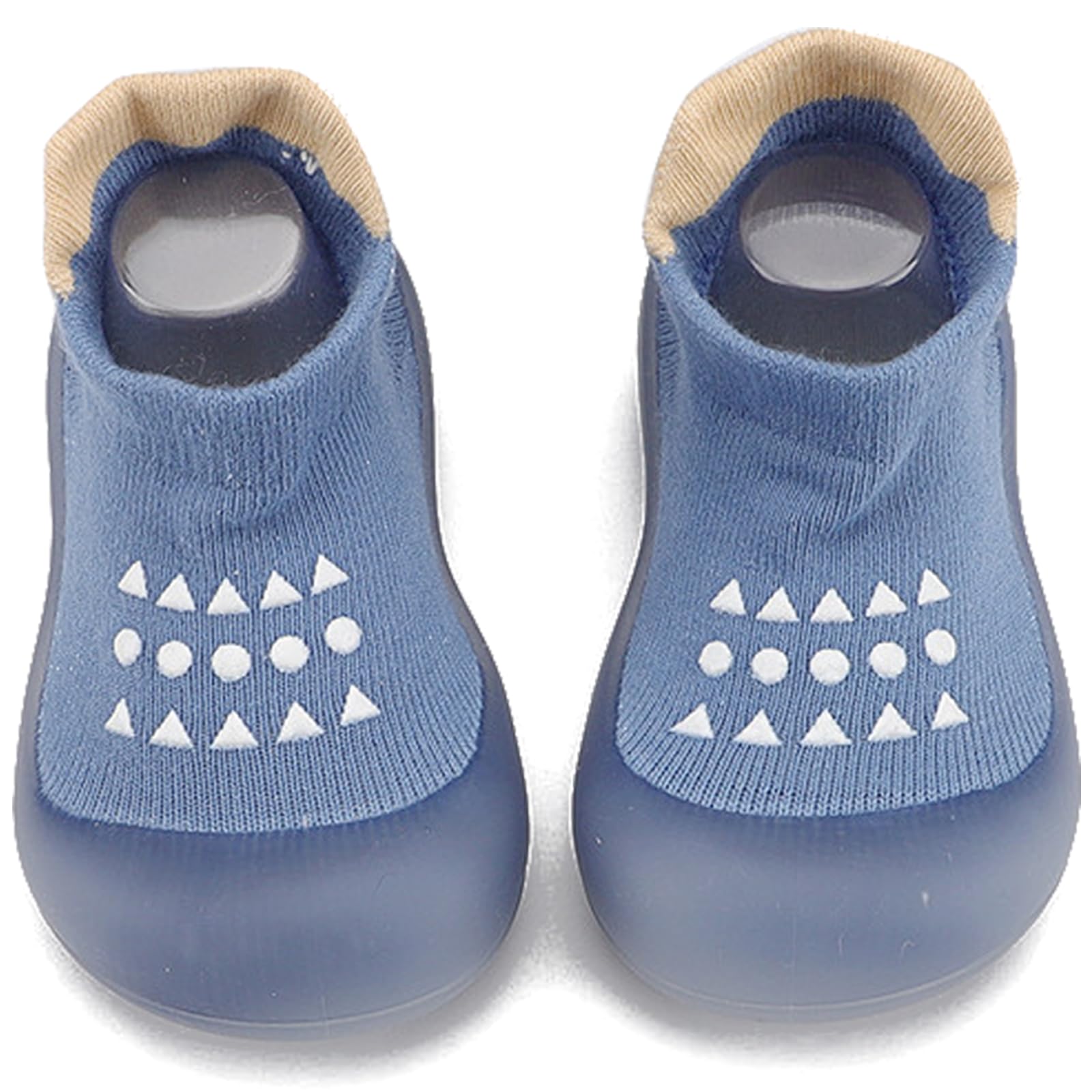Zapatos Calcetines Bebé Niños Niñas Primeros Pasos Zapatos Bebé Calcetines Antideslizantes con Suela de Goma,6-24 Meses — view 11
