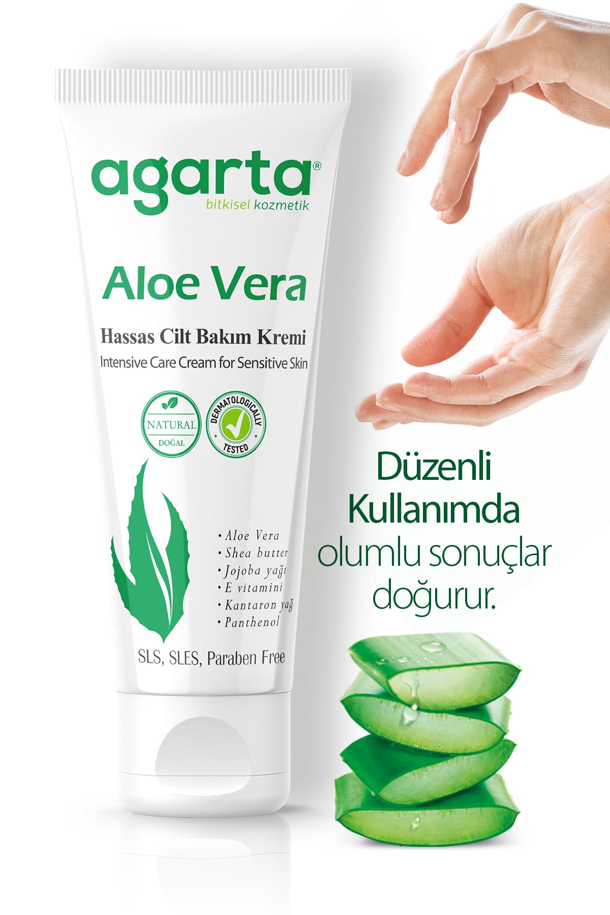 Agarta%100 Doğal Aloevera Krem