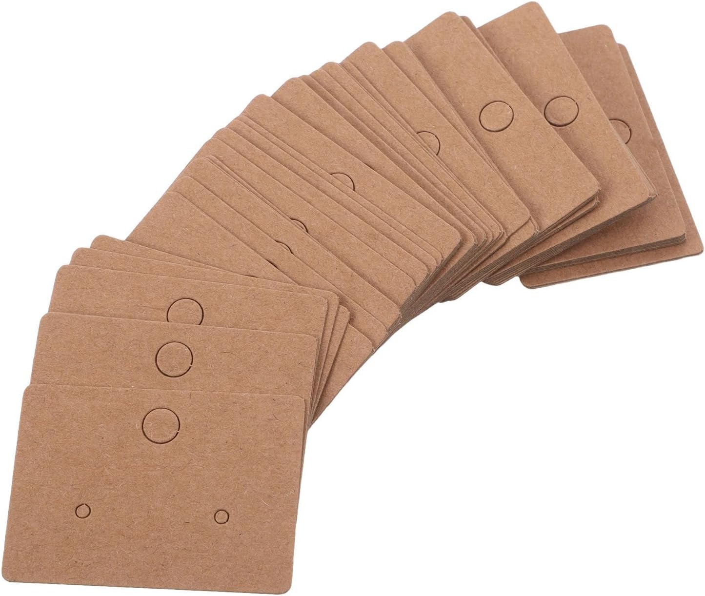 600pcs Earring Display Cards for Brooches, Paper Holder 4.5x3.2cm