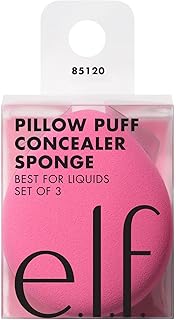 e.l.f. Esponja corrector de almohadilla, licu...