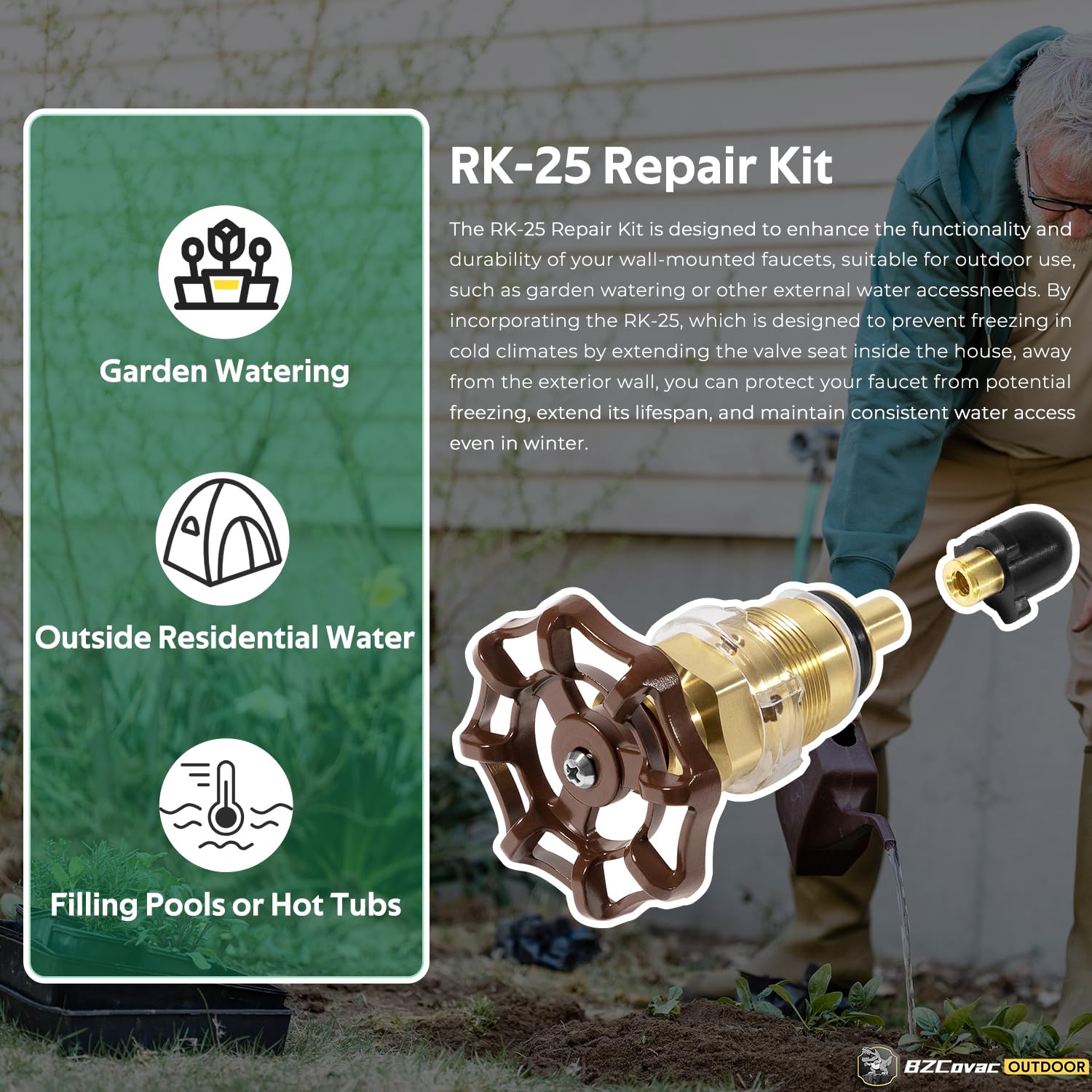 Reviews for Woodford 14/17 Metal Handle Repair Kit (2-Piece) | Pg 3 - The Home Depot Reviews for Woodford 14/17 Metal Handle Repair Kit (2-Piece) | Pg 3 - The Home Depot