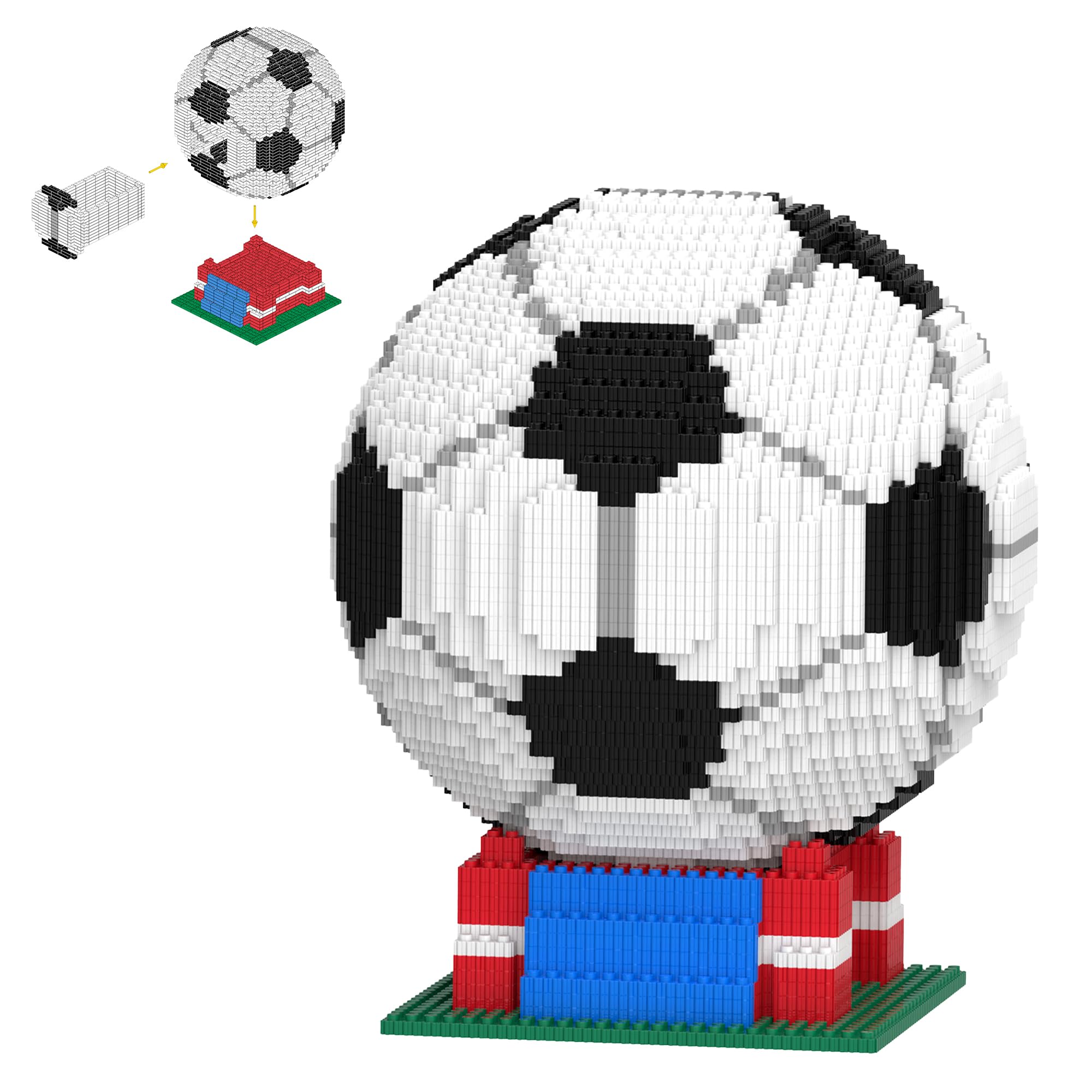 Photo 1 of VIIOVOIIV World Soccer Cup 2026 Building Blocks Set