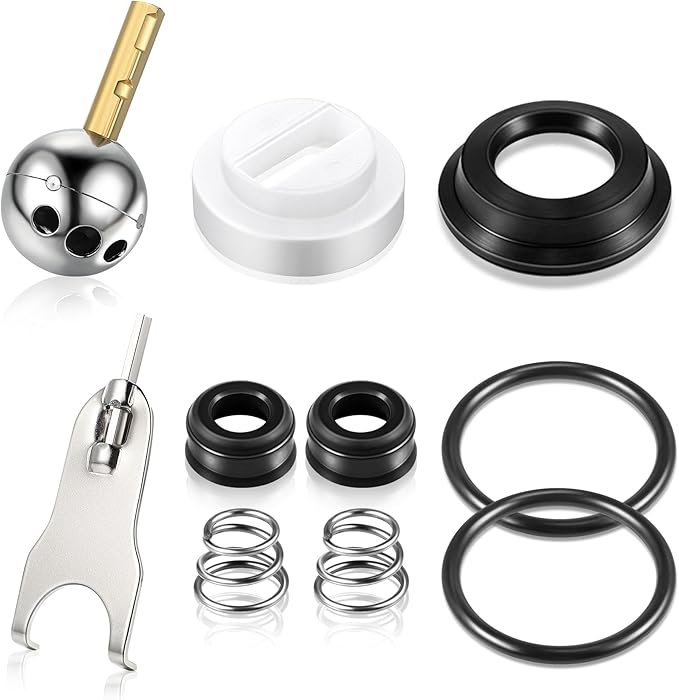 Dreyoo Kitchen Single Handle Faucet Repair Kit with RP212 Stainless