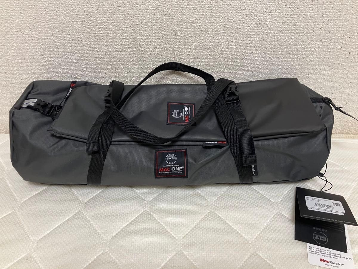 マックワンウィングタープ チャコール 未使用 MACONE マックワン