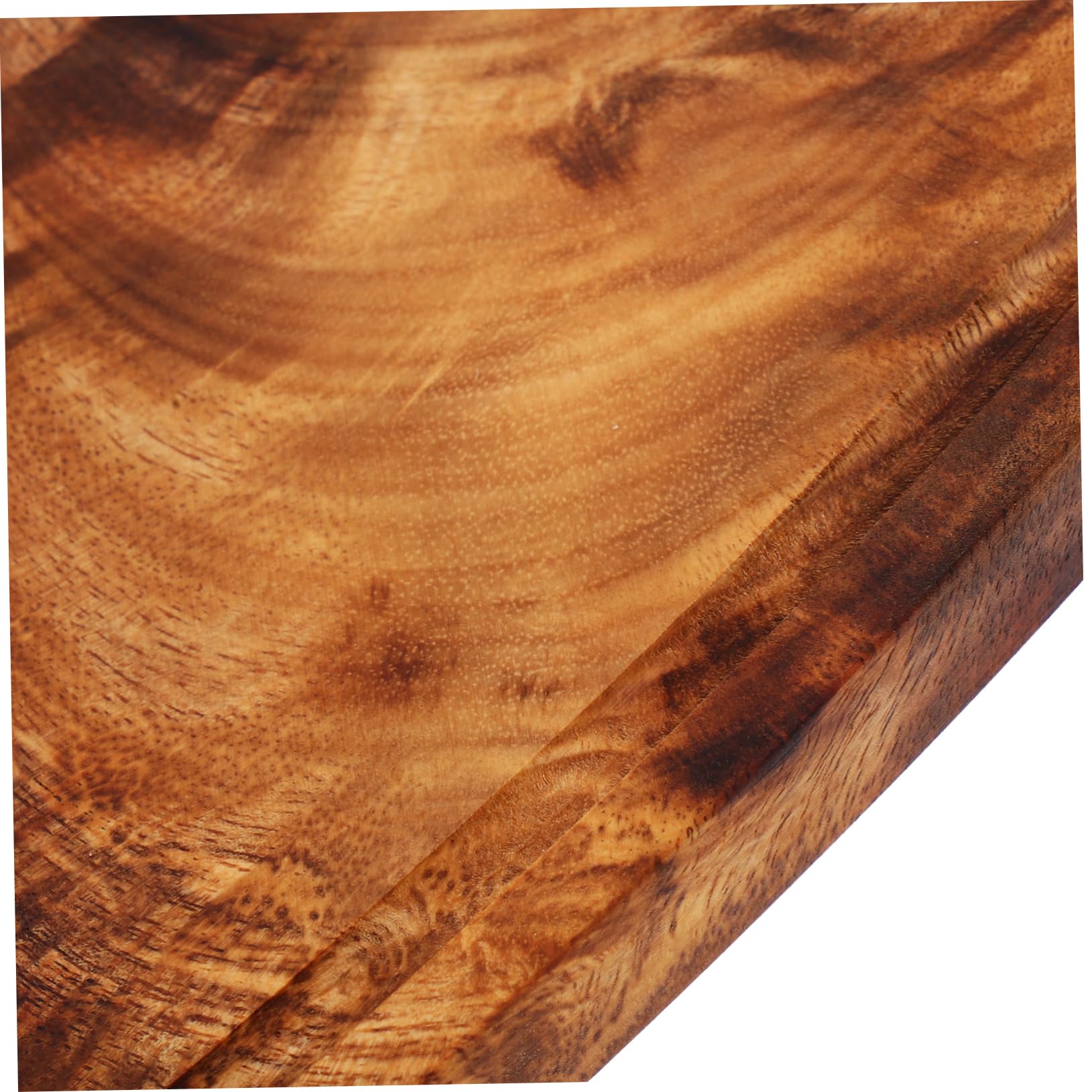 ULTECHNOVO 3pièces Planche à Découper Bois Forme Cœur Lot Plateau Service Fromage Saint-valentin Décoration Table
