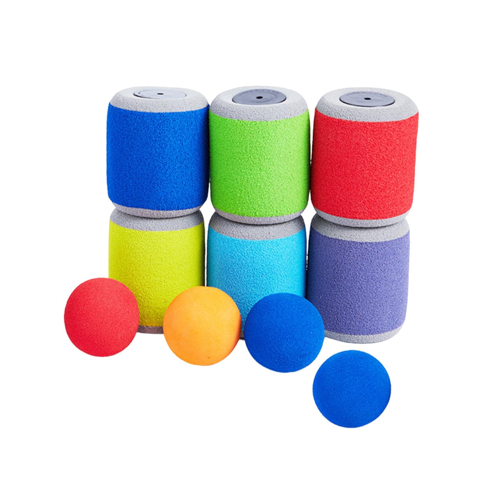 F Fityle 10 Pezzi Giochi Lancio Barattoli Bambini Palline Sensori Coordinazione Occhio Mano Interazione Genitore Bambino Materiale Pp Adatto per attività