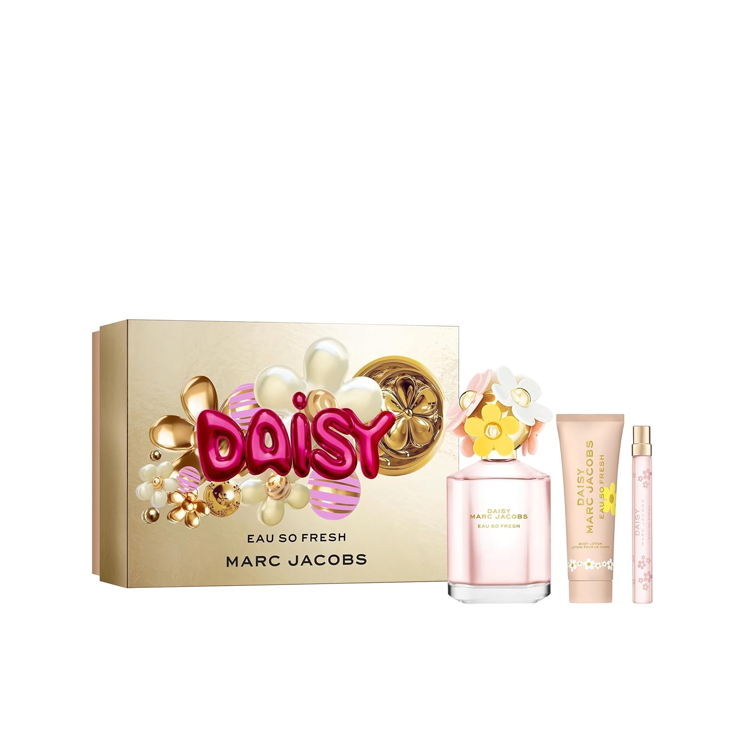 Marc Jacobs Daisy Eau So Fresh Eau de Toilette – Fresh Floral Women's Perfume – With Notes of Raspberry, Wild Rose, Grapefruit & Soft Musks 3-pc Set - Image 1 of 6