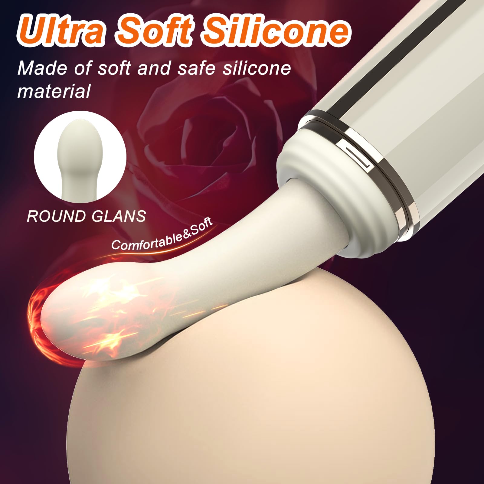 Dildo Realistici Vibratore Portatile Sex Toys per Donne Uomini Coppie, Giocattolo Sessuale Dildo Anale in Silicone con 7 Vibrazioni 7 Spinte e Rotazioni, Vibratori Femminili Giocattoli per Donne
