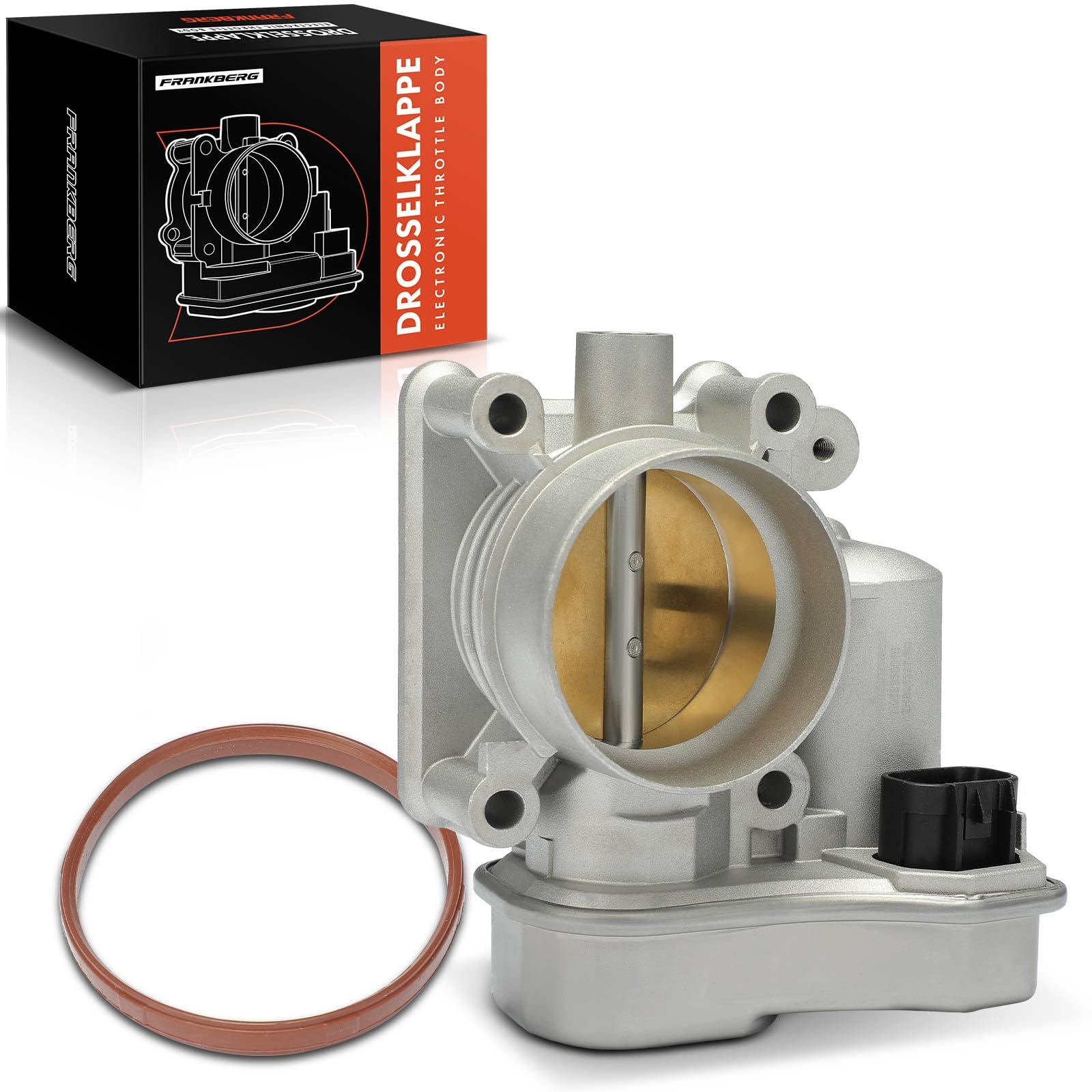 Frankberg Drosselklappenstutzen Kompatibel mit Signum Z03 2.2L 2003-2008 Vectra C Z02 2.2L 2003-2008 Vectra C Caravan Z02 2.2L 2003-2008 Zafira/Zafira Family B A05 Replace# 714439030