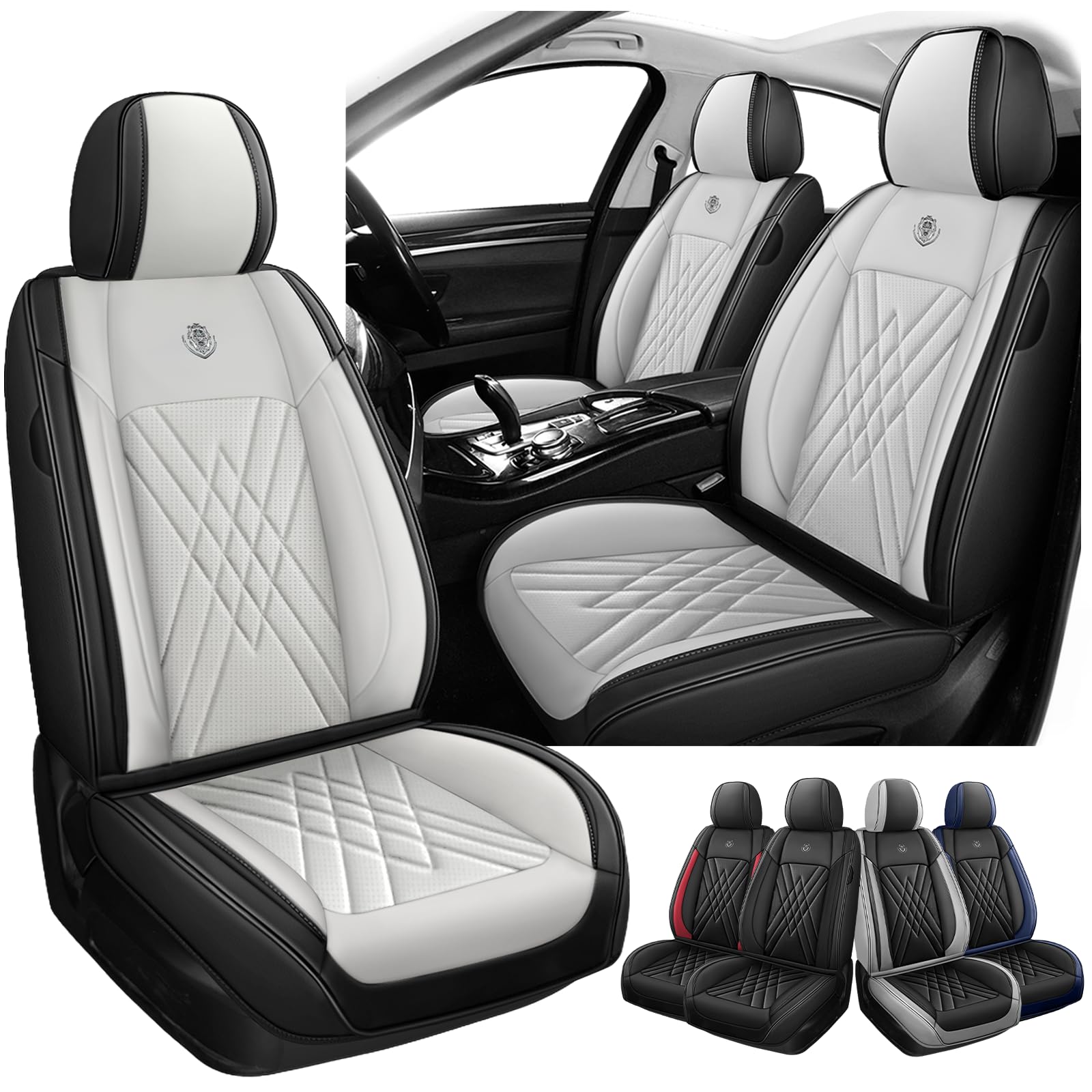 LFYNW Car Seat Covers for Toyota rav4 2006-2026(Not Suitable Hybrid), Easy Installation, Waterproof, Breathable, Anti-Slip, Suitable for Pet Owners,