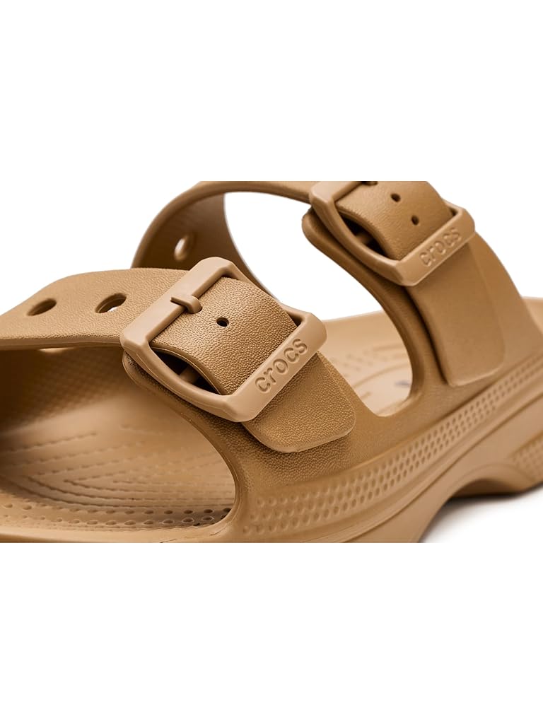 Brown Crocs Classic Saturday Sandals, Slides