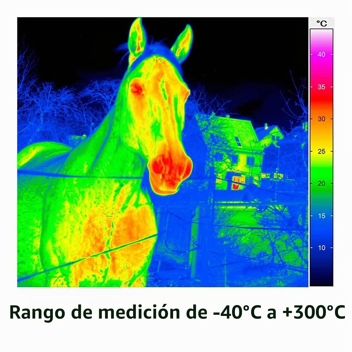 1 cámara termográfica, cámara infrarroja térmica de 2.8 pulgadas, carga USB C de 320 x 240