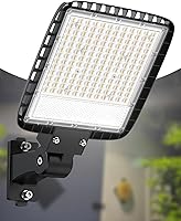 Ipackorin 150W LED Parking Lot Light 22500LM 6000K Dusk to Dawn Photocell IP65 Waterproof Outdoor Barn Pole Light