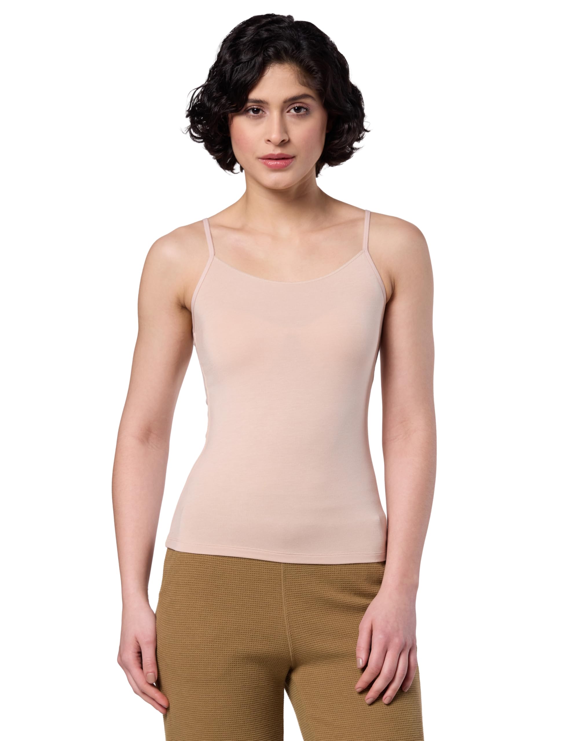 Symbol Premium Women's Modal Elastane Stretch Camisole with Adjustable Straps | Anti Microbial Finish