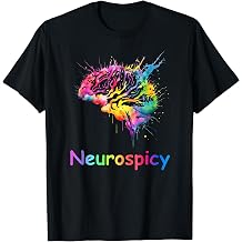 Neurospicy,Neurodiversity ADHD Autism Celebrate The Spectrum T-Shirt