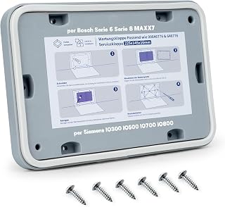 Sportello di manutenzione per asciugatrice per Siemens per Bosch – Ricambio per Siemens IQ300 IQ500 IQ700 IQ800 & per Bosc...