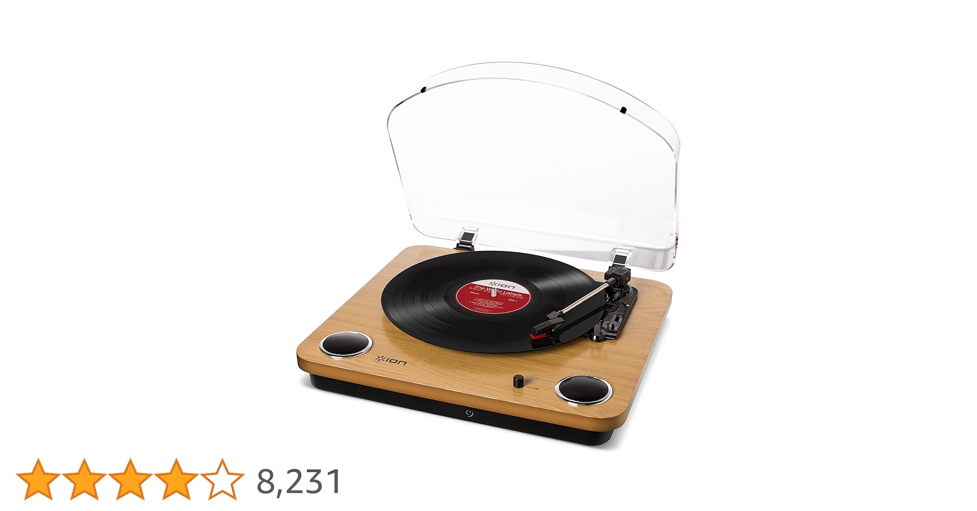 Amazon.co.jp: ION Audio Max LP | 3-Speed Belt Drive