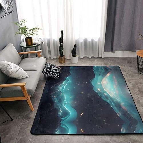 Miniatura 5 de Science Fiction Stars Strong Anti-Slip Doormat,Front Door Mat Outdoor Entrance,Printed Pattern Rug,Door Mat Funny,63 âœ– 48in