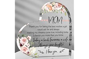 Thoughtful Keepsake: Mother of the Bride Gift from Daughter "Thank You for...