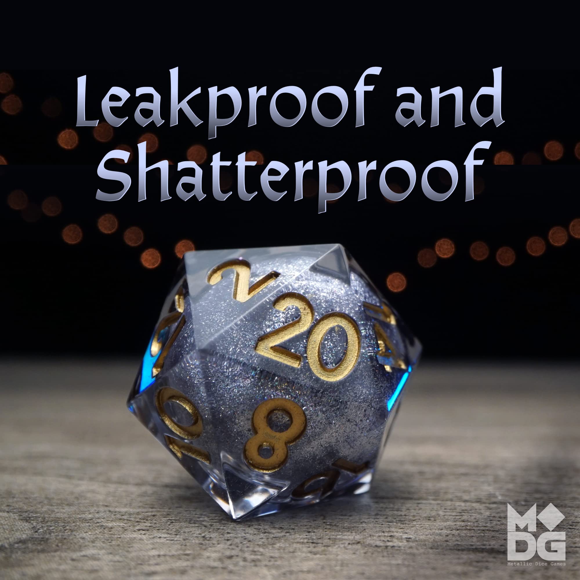 Fanroll - Vanishing Oil Liquid Core Dice Set