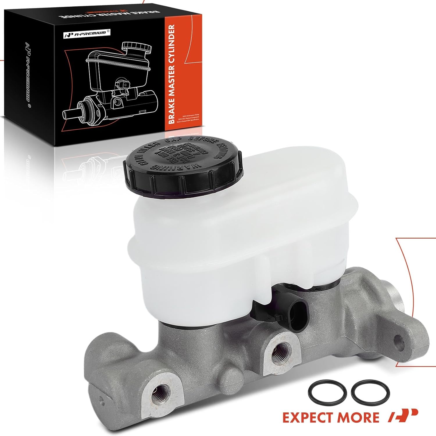 A-Premium Brake Master Cylinder with Reservoir and Cap Compatible with Dodge and Plymouth Vehicles - Neon 1995 1996 1997 1998 1999 - Replace