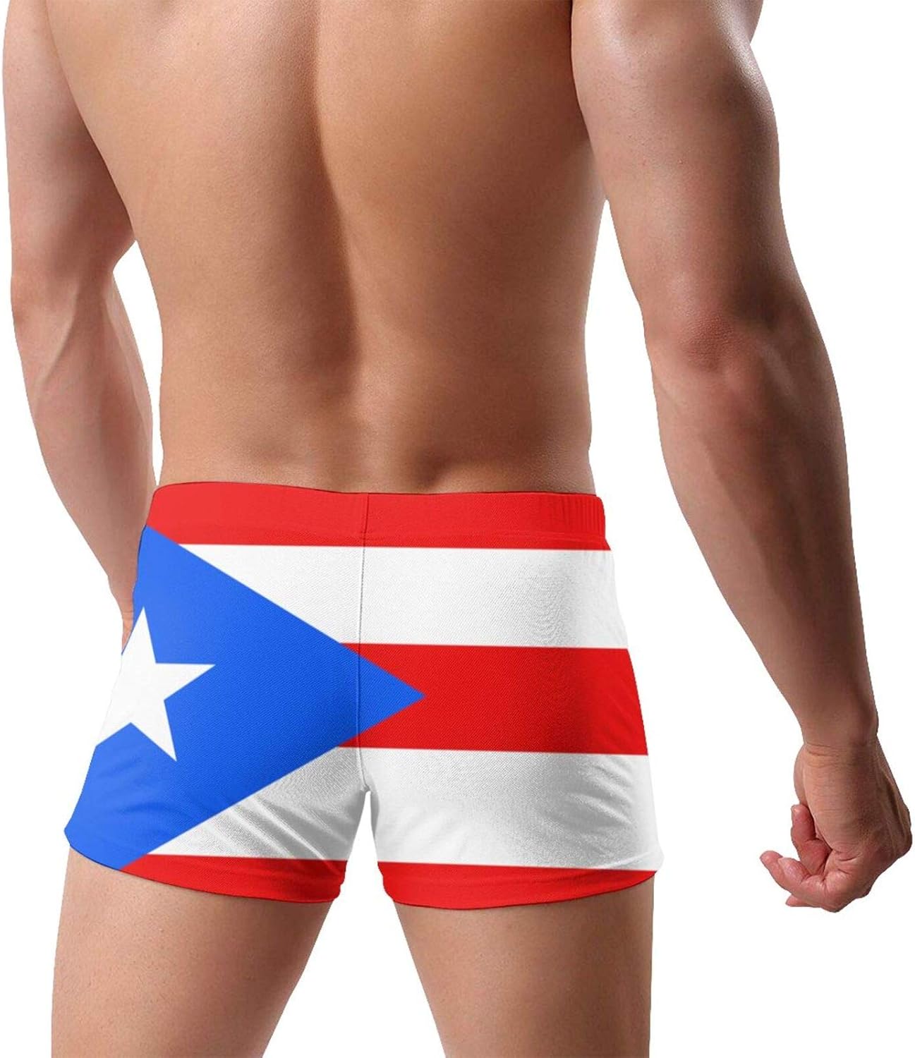 Men'S Australia Flag Swimwear Boxer Briefs Swim Trunk Triangle Thong Bikini Swimsuit