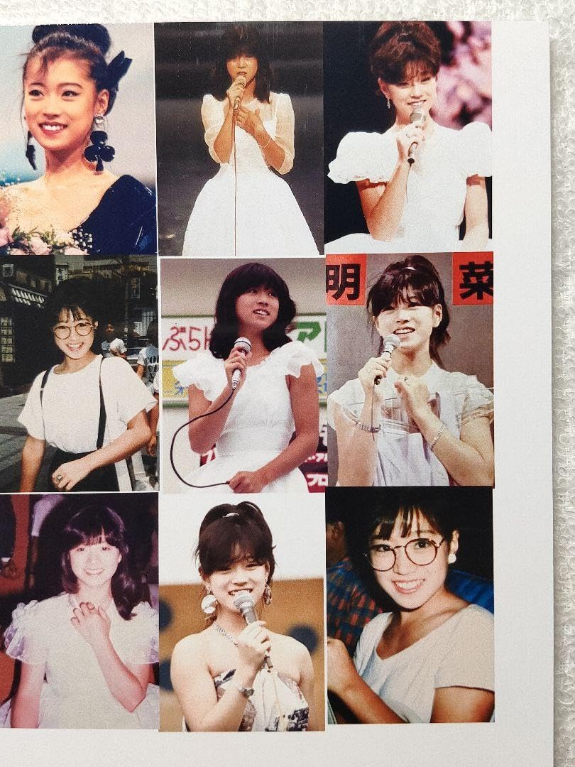 Amazon.co.jp: 中森明菜写真LサイズはL版です。25枚セット