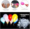 50 Piezas Luces LED para Globos Blancas, Luces LED Miniatura Redondas para Globos de Papel, Decoración para Fiestas Interiores y Exteriores, Halloween, Navidad, Bodas 3