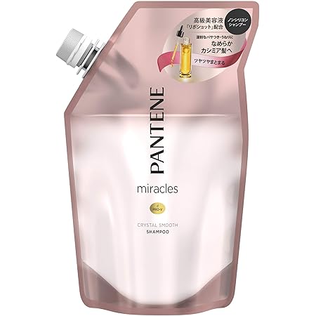 Amazon パンテーン シャンプー ミラクルズ クリスタルスムース 詰め替え 440ml パンテーン ビューティー 通販