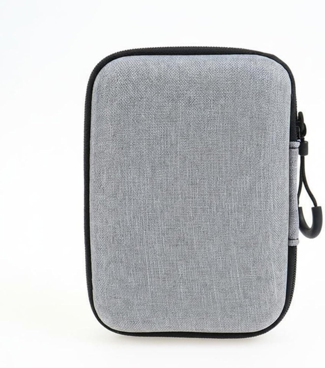 Headphone Case Electronic Accessory Bag Organizer Pouch Multi Layer Shockproof Water Resistant Zippered Closure Suitable for Travel Work Home Use, 15-10-5cm, Square