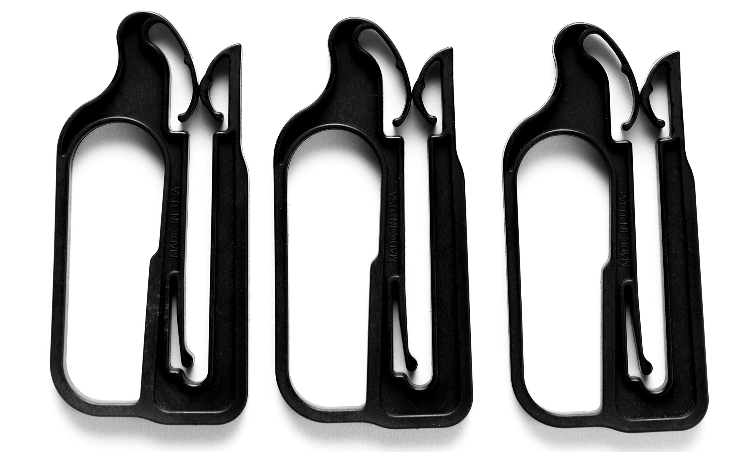 Package of 3 Medium Closed-Handle Cable Porters