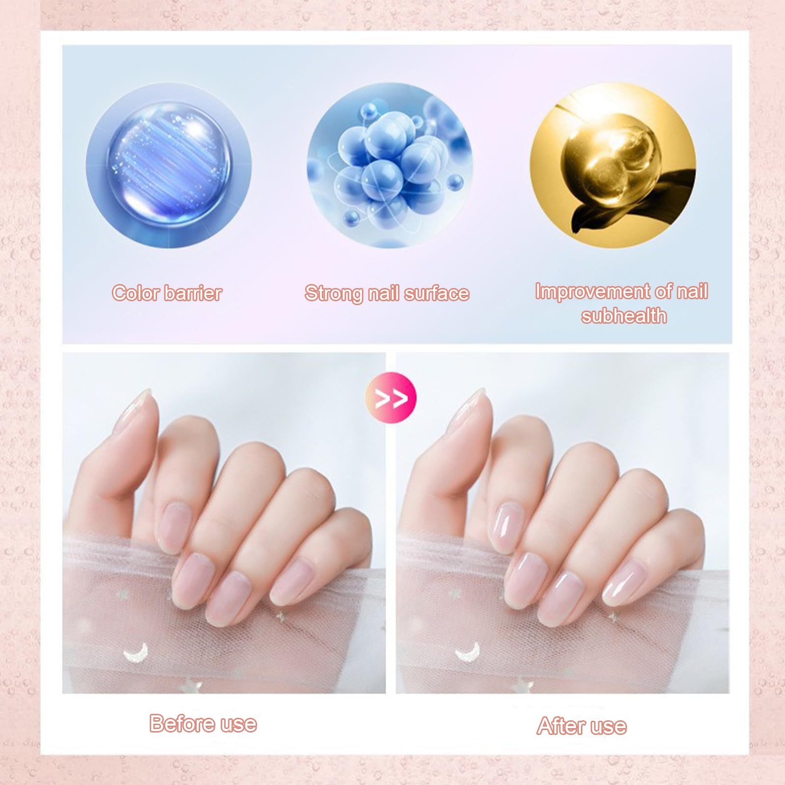 Manicura Japonesa 13 Piezas – Profesional Manicura, para Regeneración de Uñas y Fortalecimiento de la Placa de la Uña, Tratamiento de Reparación, Kit de Uñas Saludables Premium