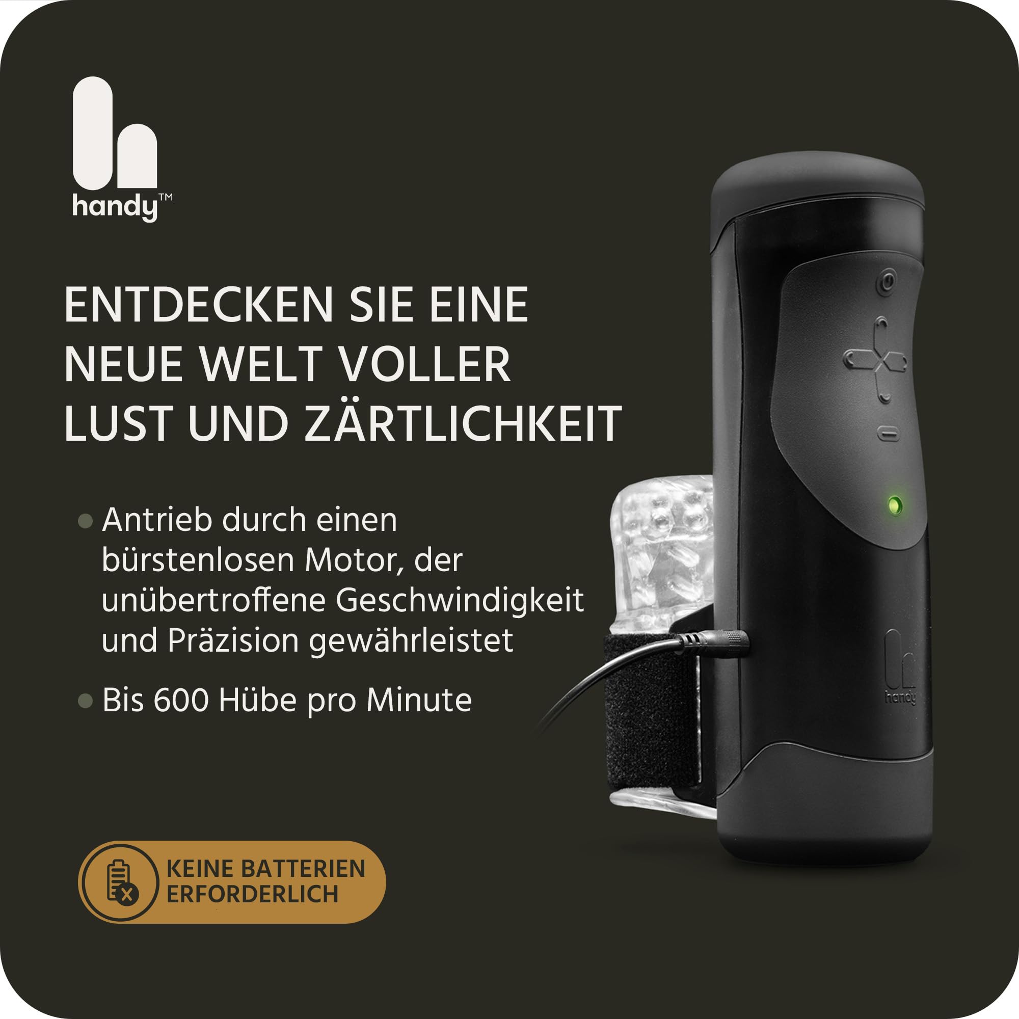 HANDY-Sexspielzeug für Männer – Automatischer Masturbator für Männer mit WLAN/Bluetooth-Verbindung – Interaktiver, VR-kompatibler Stroker für Männer