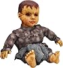 Joyin Sound Activated Haunted Doll, Halloween Baby Doll for Halloween Decorations and Halloween Accessories