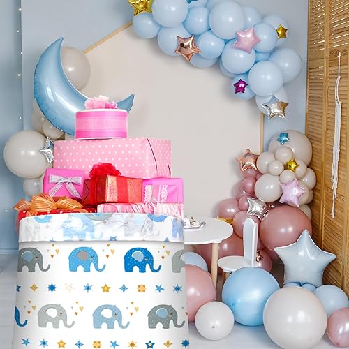 Miniatura 7 de DecorWoo - 4 bolsas de regalo jumbo de 48 pulgadas, bolsas de regalo de gran tamaño, bolsa de regalo de plástico grande para bodas, despedidas de