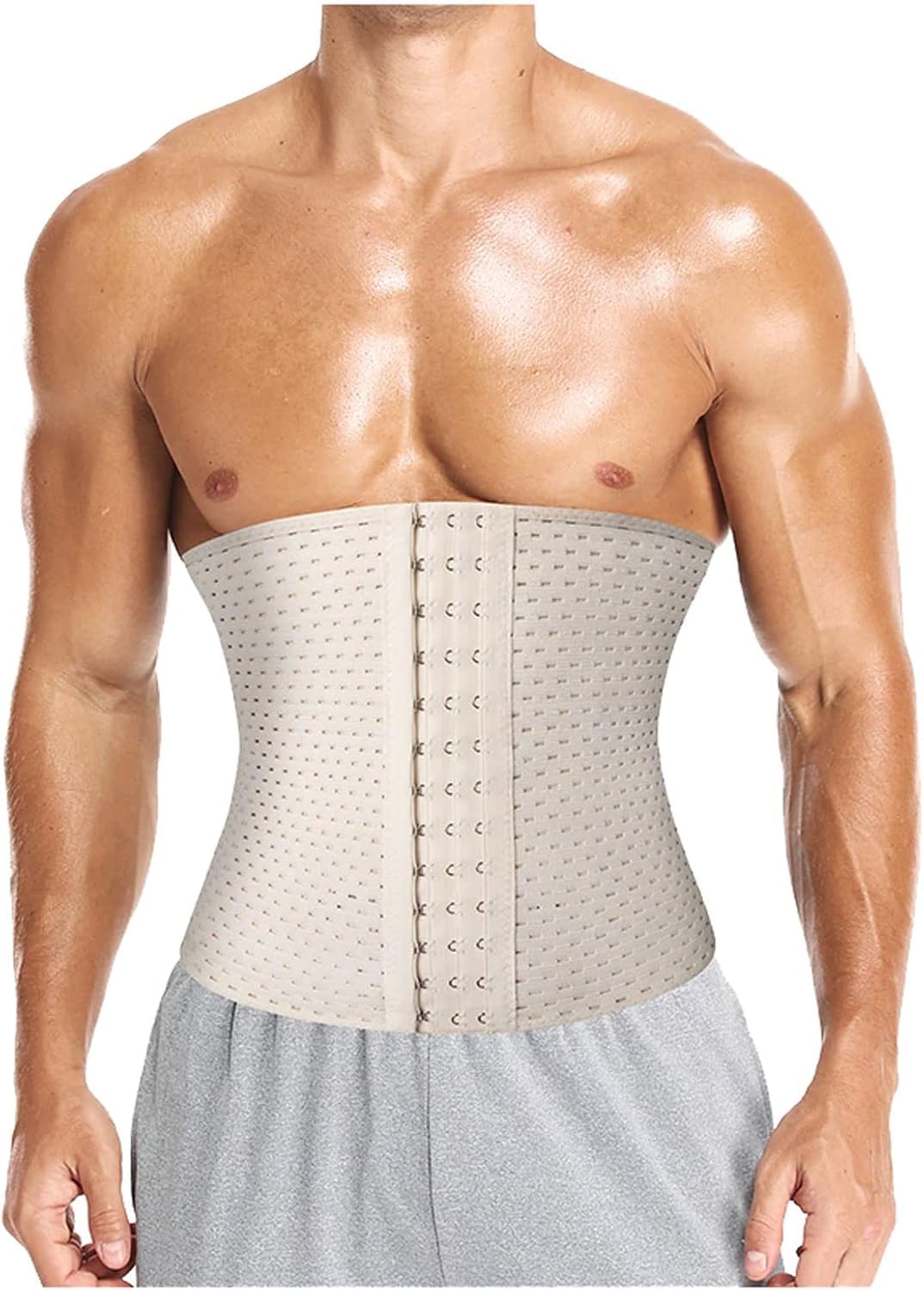 Shapewear beige 3XL pour aplatir le ventre et affiner la taille efficacement