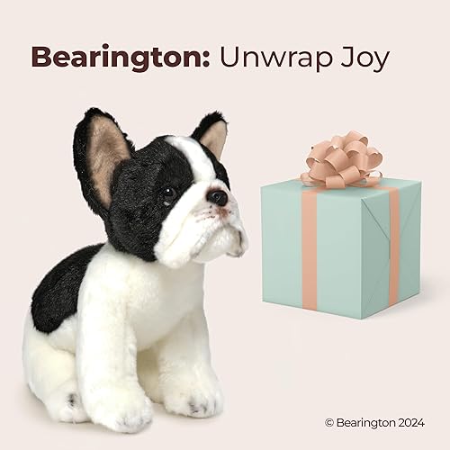 Miniatura 5 de Bearington Oliver Peluche Bulldog francés de peluche 13 pulgadas