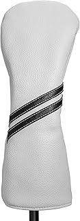 Golf Club Head Covers - 4pcs or 1pc Golf Accessories Club Covers Set for Woods and Driver Fairway Hybrids with Interchangeable Tags